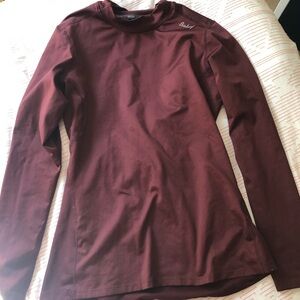 Baleaf Maroon Long Sleeve Top